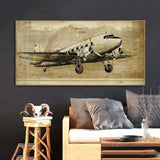 Cuadro avion vintage - Vintage Shop