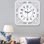 Reloj pared blanco vintage