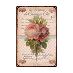 Cuadros vintage con flores - Vintage Shop