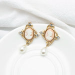 Pendientes de novia vintage