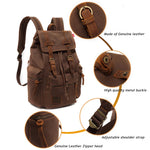 Mochila vintage hombre