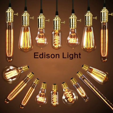 Bombillas edison vintage