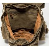 Mochila vintage militar