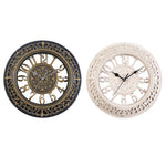 Reloj de pared vintage blanco