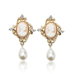 Pendientes de novia vintage