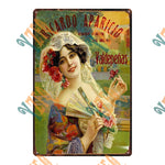 Carteles de metal vintage