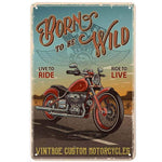 Carteles vintage motos - Vintage Shop