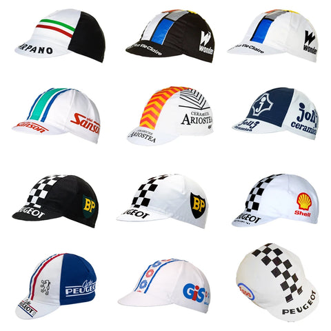 Gorra ciclismo vintage