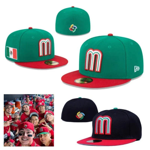 gorras rojas de beisbol