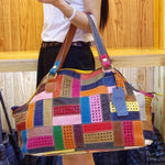 Bolso patchwork vintage