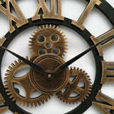 Reloj pared industrial vintage