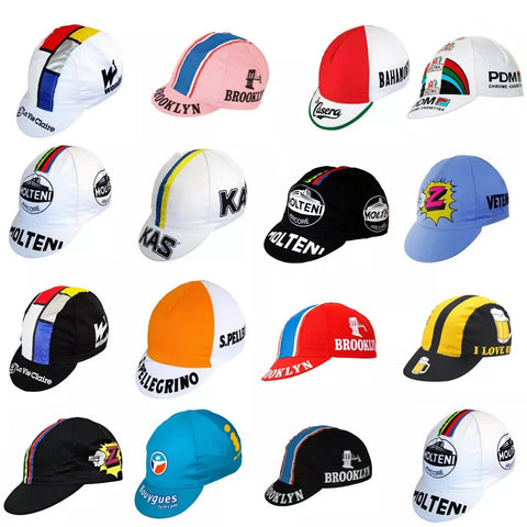 Gorras ciclismo vintage