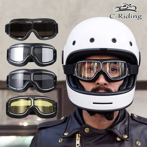 Gafas de moto vintage