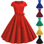 Retro vintage vestido