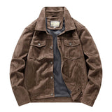 Chaqueta cuero vintage hombre