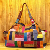 Bolso patchwork vintage