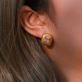 Pendientes vintage oro - Vintage Shop