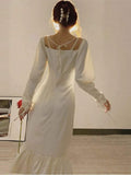 Vestido blanco vintage - Vintage Shop