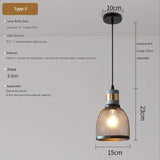 American Style Rural Retro Industrial Chandelier Loft Coffee Shop Restaurant LED Pendant Lamp Bar Decor Lighting Fixtures - Vintage Shop