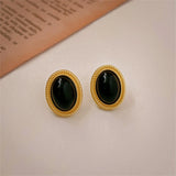 Pendientes vintage dorados