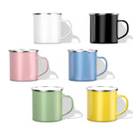 Tazas de metal vintage - Vintage Shop