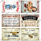 Cartel cocina vintage - Vintage Shop