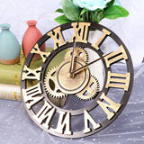 Reloj pared industrial vintage