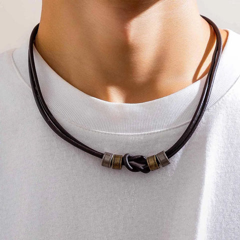 Collares vintage hombre