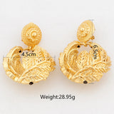 Pendientes oro vintage