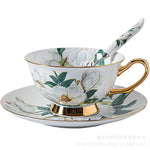 Tazas vintage con flores