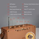 Radio vintage con bluetooth - Vintage Shop