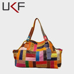 Bolso patchwork vintage