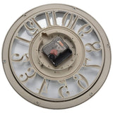 Reloj pared vintage blanco - Vintage Shop