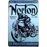 Carteles vintage motos - Vintage Shop