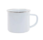 Taza esmaltada vintage