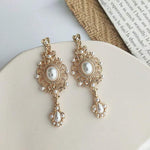 Pendientes novia vintage - Vintage Shop