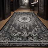 Alfombra vintage gris