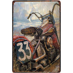 Carteles vintage motos - Vintage Shop