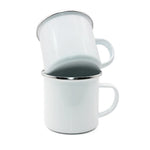 Taza esmaltada vintage