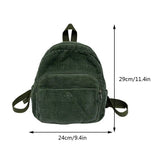 Mochila vintage verde