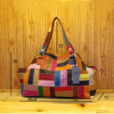 Bolso patchwork vintage