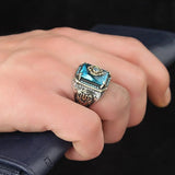 Anillo vintage hombre