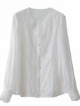 Camisa blanca vintage