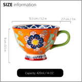 Taza vintage ceramica