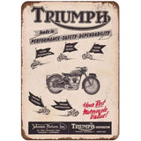 Carteles vintage motos - Vintage Shop