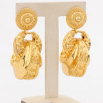 Pendientes oro vintage