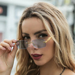 Gafas vintage doradas