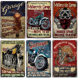 Carteles chapa vintage