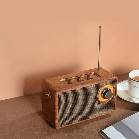 Radio vintage con bluetooth