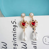 Pendientes novia vintage - Vintage Shop